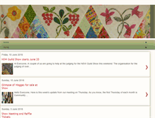 Tablet Screenshot of huntershillquilters.org